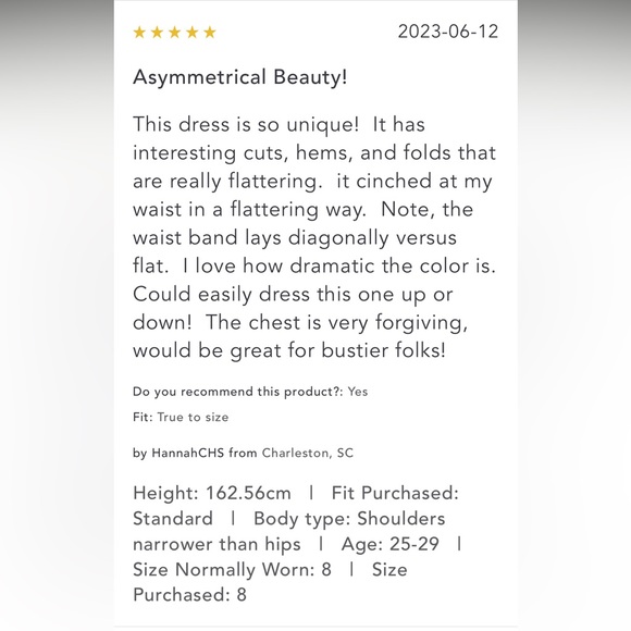 Anthropologie NWT Maeve Asymmetrical Wrap
Shirt Dress Size 6. - Picture 7 of 16